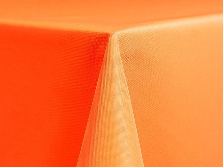 Classic Solid Neon Orange tablecloth
